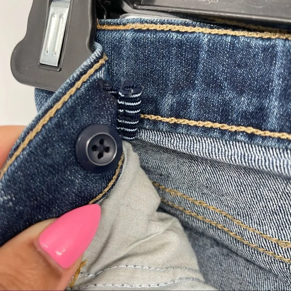 OshKosh B’gosh Boy’s Straight Leg Adjustable Waist Denim Jeans Size 4 Regular